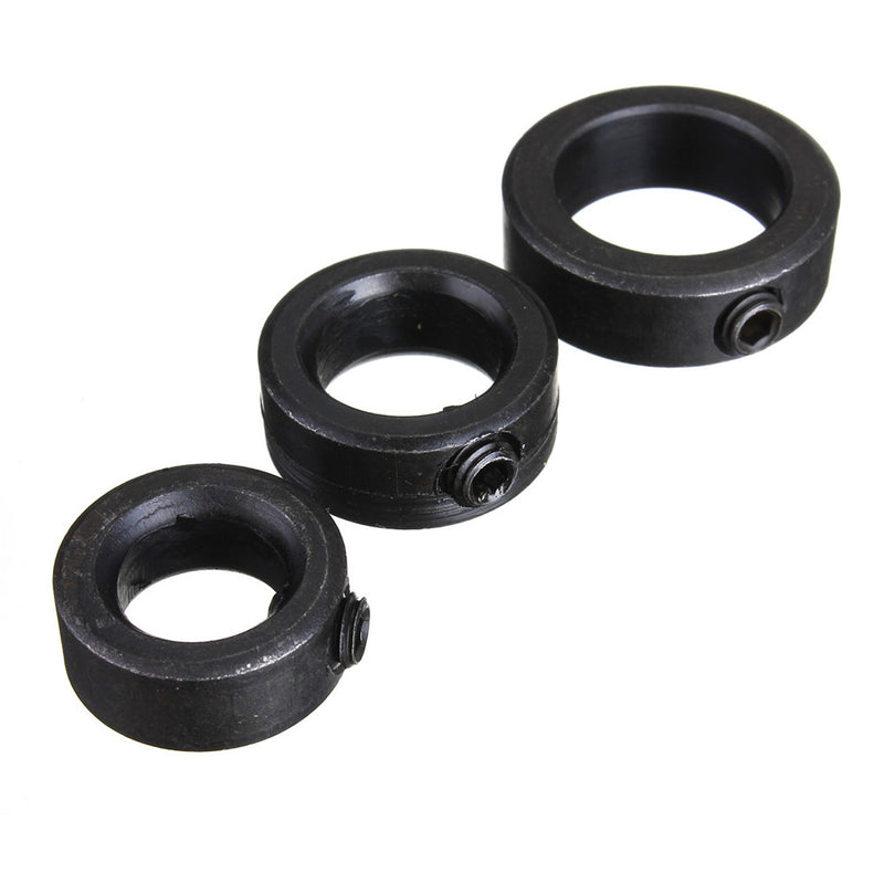 8pcs 3-16MM Drill Bit Shaft Depth Stop Collars Ring Set Wood Drills