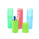 Honana Portable Travel Case Toothpaste Box Cartoon Fruits Toothbrush Storage Cup Baskets Holder