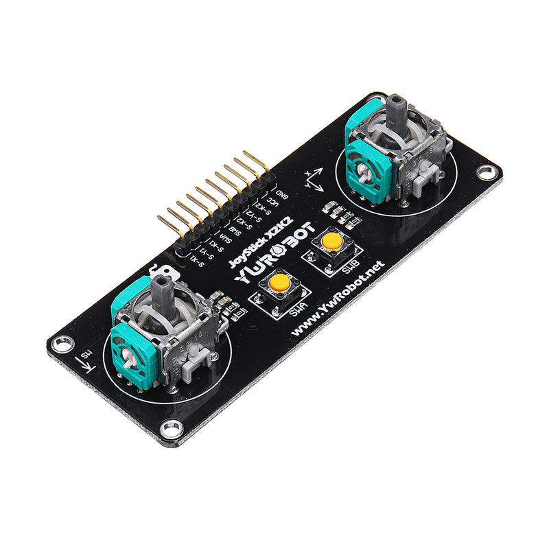 YwRobot JoyStick 2 Channel PS2 Game Rocker Push Button Module Electronic Blocking