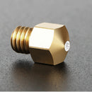 Ruby/Colorless Sapphire 0.4mm V6 High Temperature Nozzle Suit PETG/ABS/PEI/PEEK/NYLON for 3D Printer 1.75MM Filament