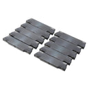 Drillpro 10pcs MGMN150-G Blades Insert for MGEHR 1010-1.5 Grooving Cutting Tool