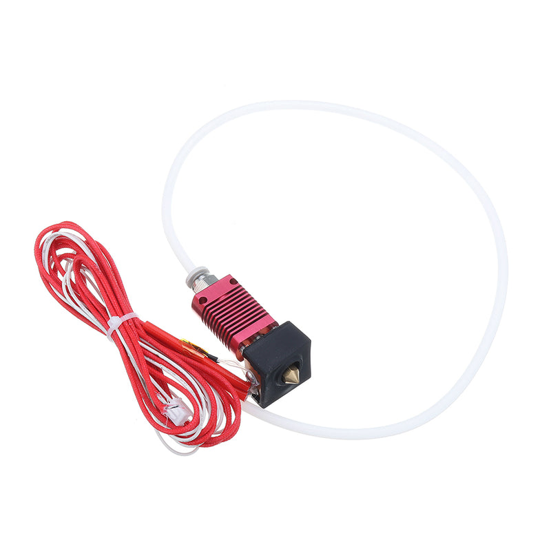 24V 40W Extruder Nozzle Hot End Kit with Temperature Thermistor & Heating Tube for  Creatily 3D Ender-3 3D Printer