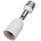 B22 to E27 2A Rotatable Flexible Extend Universal Convert Lamp Holder AC250V
