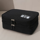 Double Layer Waterproof Digital Bag Data Line Headphone Charger Storage Bag Organizer