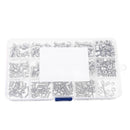 Suleve MXSH3 440Pcs M3/M4/M5 Stainless Steel Button Head Hex Socket Cap Screws Bolts Nuts Assortment Kit