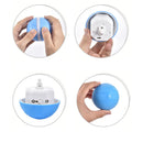 Pet Toys Ball Waterproof Bite Resistant LED Flash 360 Degree Automatic Rotation Pet Fun Ball For Cat Dog
