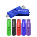 USB Flash Drive 32GB 64GB 128GB Metal Pen Drive Pendrive OTG External Storage Portable Micro USB Memory Stick Flash Drive for Smart Phone