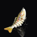 Maxcatch Carp Fishing Lures 10cm 13g 6 Segments Crankbaits Hard Lure