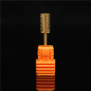 Stainless Steel Smooth Nail Drill Bits Machine Manicure Tools Polish File Grinding 3/32''