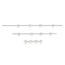 200/600/800mm x 8mm Linear Rail Shaft Rod with Bearing Guide Support and SCS8UU Bearing Block