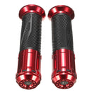 Universal 7/8 inch Rubber Gel Hand Grips Aluminum  Motorcycle ATV