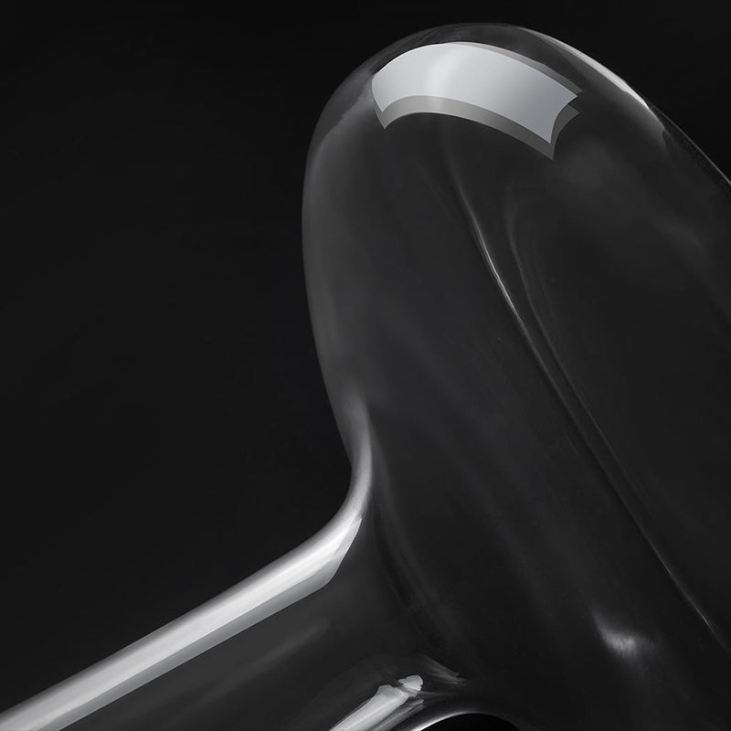 Circle Joy Round Crystal Decanter Bottles Decanter Crystal Glass W-ine Pourer W-ine Carafe Aerator