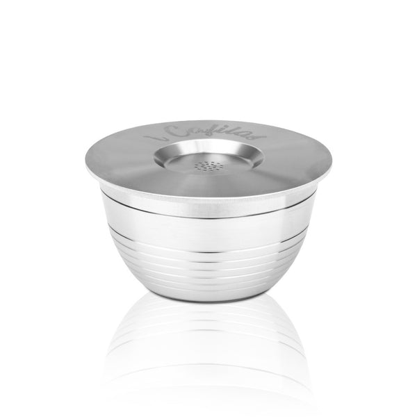 Stainless Steel Refillable Coffee Capsule Cup Reusable Coffee Pods for UCC DP1-CN Coffee Machine