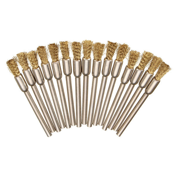 45pcs Steel Wire Wheel Brushes Sanding Set Dremel Accessories for Rotary Tool