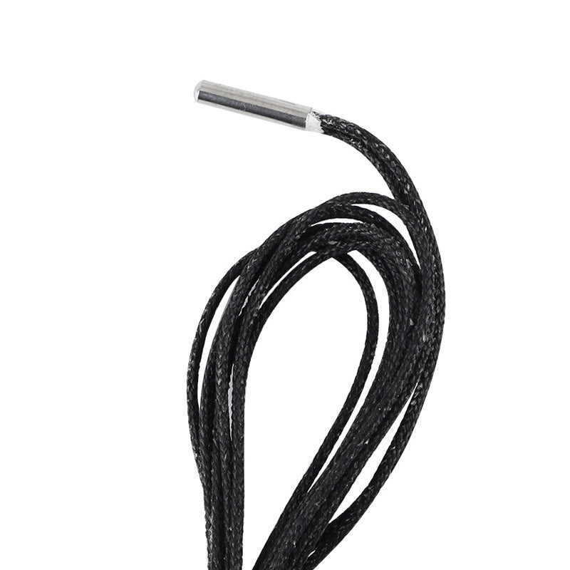3D Printer Part Waterproof 1M Length PT100-550BW Platinum Resistance Cable for V6 Volcanic Heating Block