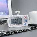 TS-BY53 White ABS Plastic Shell Waterproof Digital LCD Thermometer Instruments With Hanging Hook