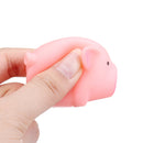 Wholesale 2PCS Scream Pig Squeeze Squishy Cute Pink Swine Stress Reliever