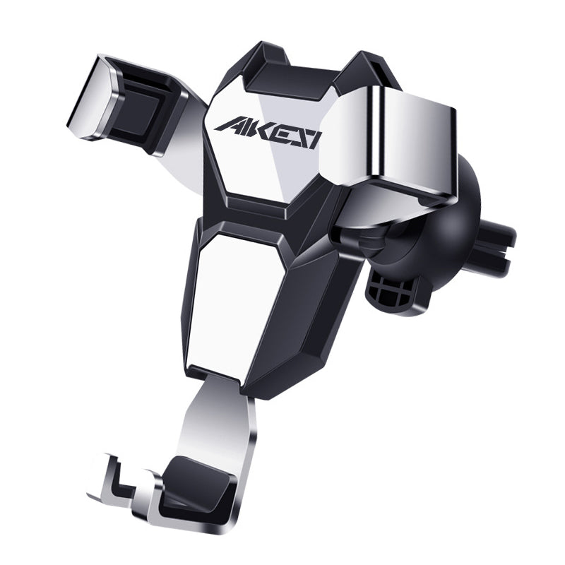 Universal Metal Gravity Automatic Lock Multi-angle Rotation Car Holder for iPhone Mobile Phone