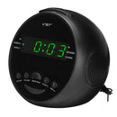 Multifunctional LED Digital Display Alarm Clock DC 5V AM/FM Dual Channel 0.6" LED Clock Radio Alarm Clock Desktop Table Clock