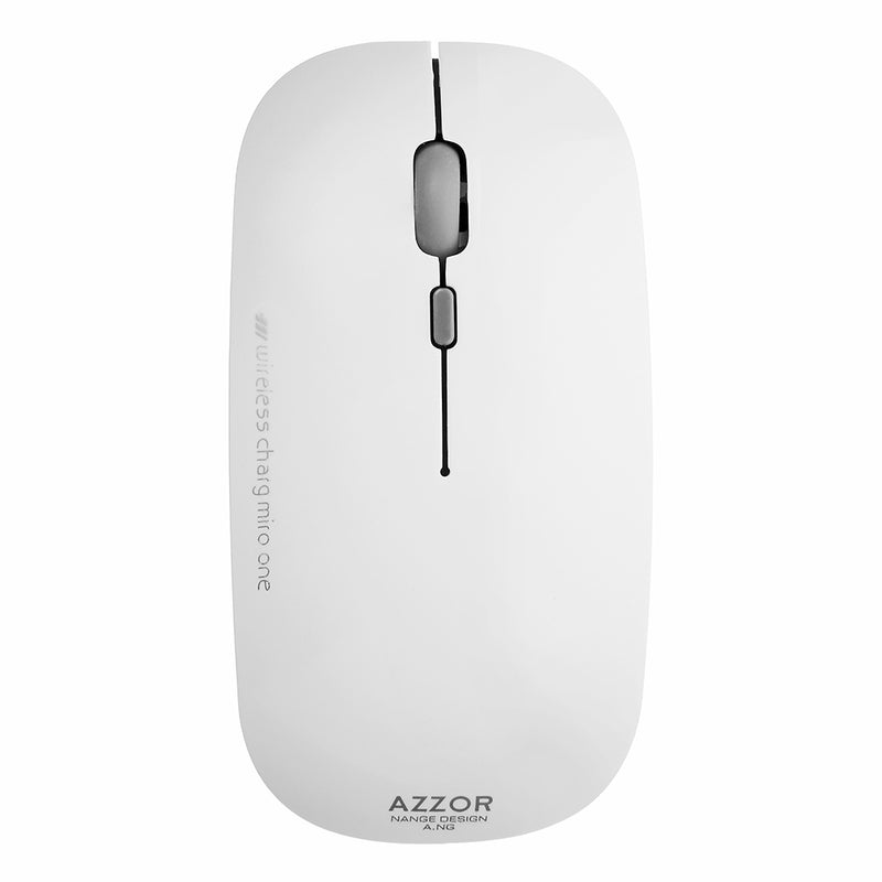 Azzor N5 2400DPI Rechargeable 2.4GHz Wireless Mouse Ultra-thin Mouse for Laptops Computers