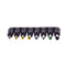 1 Set 8pcs Universal AC DC Power Adapter 2pin Plug Charger Tips For PC Notebook Laptop Use