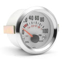 2inch 52mm Chrome Rim Electrical Universal Car Oil Pressure Gauge