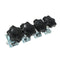 4pcs Saddle Bag Locks Screws Mounting Security Theft Deterrent For Harley Touring