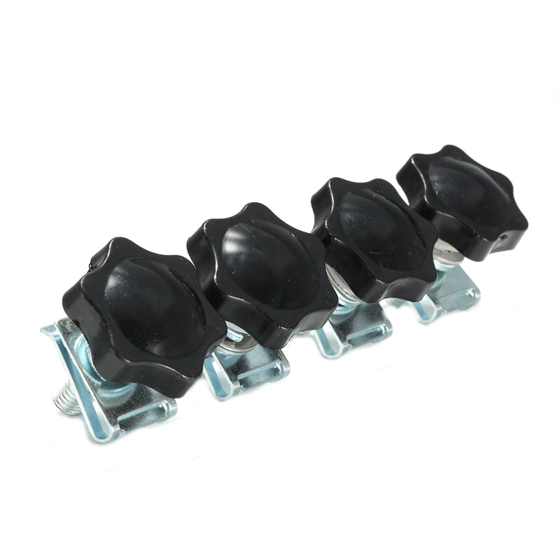 4pcs Saddle Bag Locks Screws Mounting Security Theft Deterrent For Harley Touring