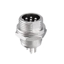 GX12 6 Pin 12mm Male & Female Wire Panel Circular Connector Aviation Socket Plug