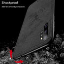 Bakeey Fabric Cloth Anti Fingerprint Protective Case For Samsung Galaxy Note 10 Plus/Note 10+ 5G