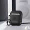 DUX DUCIS Luxury PU Leather Shockproof Earphone Storage Case with Anti-lost Hook for Airpods 1 / AirPods 2