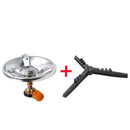 IPRee Mini Outdoor Cooking Stove Long Gas Tank Air Bottle Burner Camping Picnic + Base Frame
