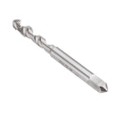 Drillpro 5pcs M3-M8 HSS Spiral Screw Tap Machine Thread Tap for Alumunium and Alumunium Alloy
