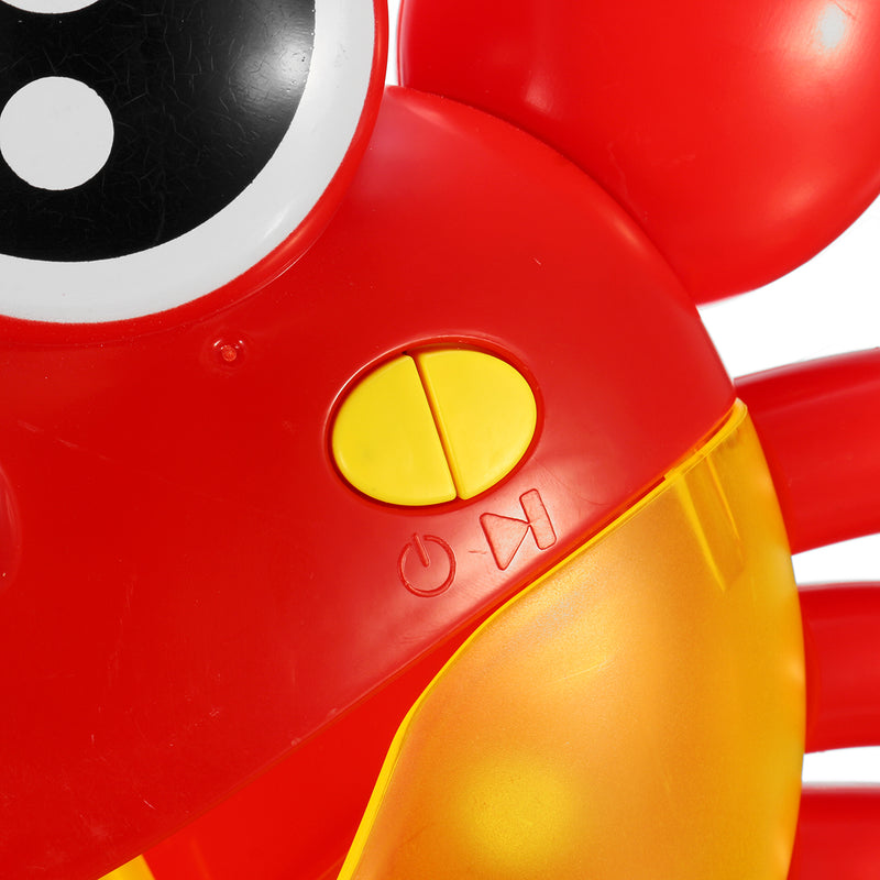 Crab Bubble Machine Musical Bubble Blower Maker Bath 7 Colorful Light Music Baby Kid