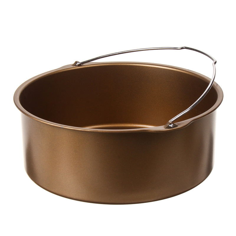 5pcs 9 Inch Non-stick Air Fryer Accessories Cake Pizza BBQ Roast Baking Tools For 5.3-6.8QT