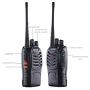 Zastone ZT-V68 UHF 400-470MHZ Professional Handheld 5W 16CH Two Way Radio PMR CB Walkie Talkie