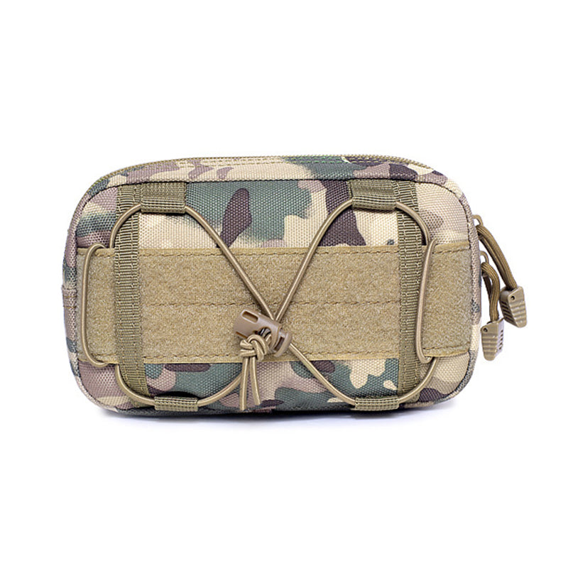Outdoor Hunting Tactical Bag Military Camouflage Molle Kettle Bag Sports Waterproof Waist Pocket