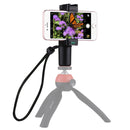 PULUZ PU366 Handheld Grip Rig Stabilizer ABS Tripod Adapter Mount with Cold Shoe Base & Wrist Strap