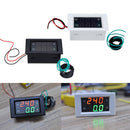 AC Three-phase 500V 100A LED Dual Display AC Voltmeter Current Meter Digital Display