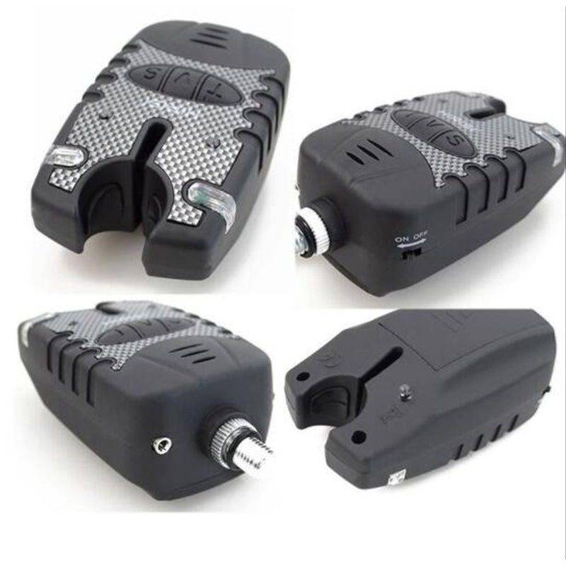 Carp Fishing Bite Alarm & Illuminated Swinger Set Water Resistant Night Light Fishing Tool