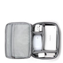 Boona 23cm*16cm Double Deck Digital Accessories Storage Bag U Disk Memory Card USB Cable Tablet Organizer Travel Bag