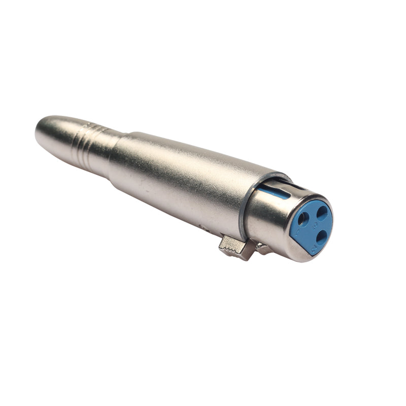 REXLIS 6.35 Female to Card Mother Audio Adapter LZ1163-1 Mother Transfer XLR Zinc Alloy XLR Audio Adapter