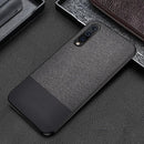 Bakeey Cotton Cloth Protective Case For Samsung Galaxy A70 2019 Anti Fingerprint Back Cover
