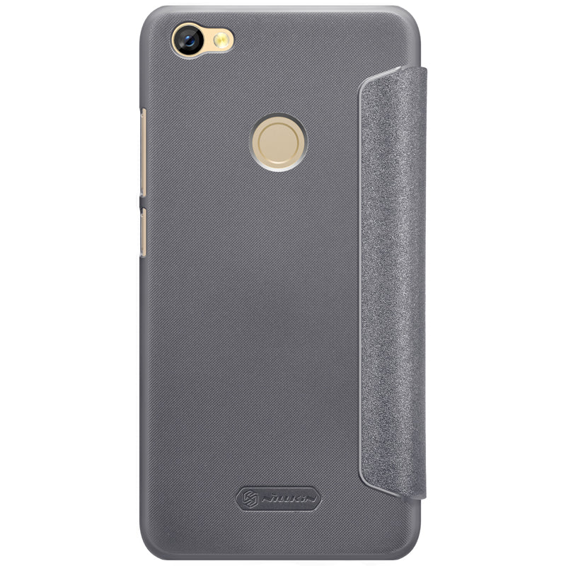 NILLKIN Sparkle PU Leather Case Window Smart Sleep Flip Cover For Xiaomi Redmi Note 5A Prime