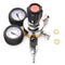 CO2 Regulators Pressure Reducer For Beverage Beer W21.8 Double Gauge Regulator
