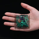 Himalayas Stone Orgone Pyramid Energy Generator Tower Home Reiki Healing Crystal Decorations
