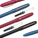 KACO RETRO Fountain Pen Hooded EF Nib Plastic Dot Clip Pen with Box Gift Ink Cartridges Pens
