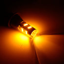 Pair 50W Error Free T20 LED Dual-Color DRL Daytime Running Turn Signal Light Bulb KIT