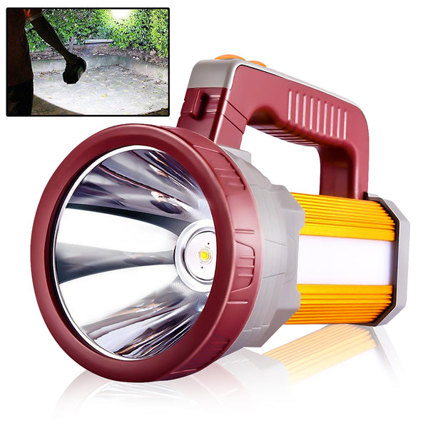 3000LM USB Rechargeable Waterproof Portable LED Flashlight Outdoor LED Work Light Searchlight Camping Light Spotlight