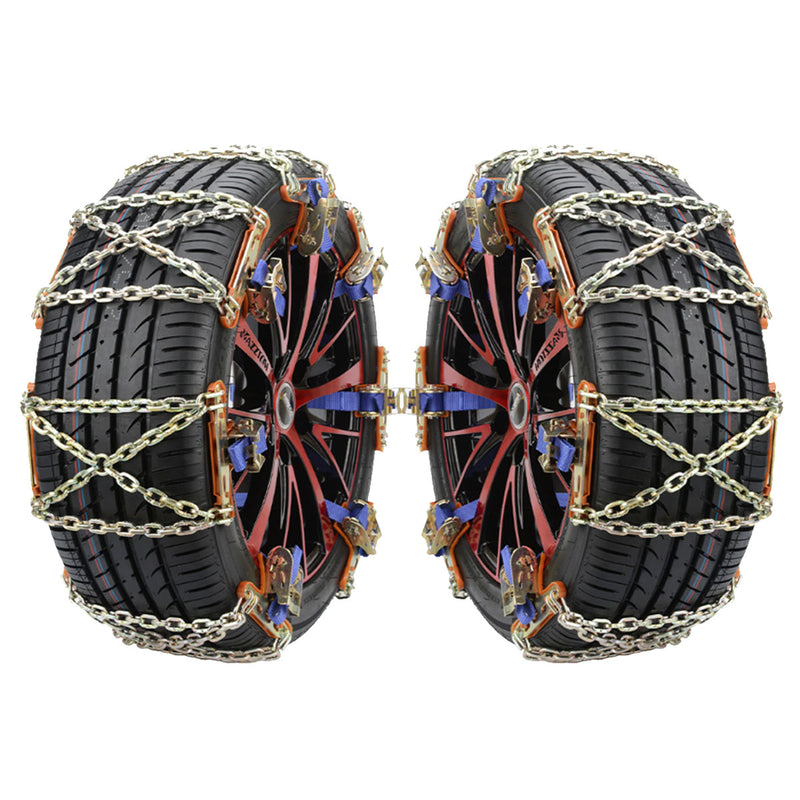 Anti-skid Chain Wear-resistant Steel Vehicle Snow Chains For Ice/Snow/Mud Road Safe